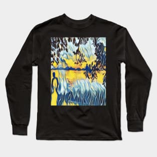 Evening at the river banks part 2 Long Sleeve T-Shirt